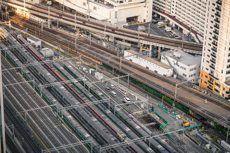 City and Depot (Takanawa). Shooting Location: Minato Ward, Tokyo