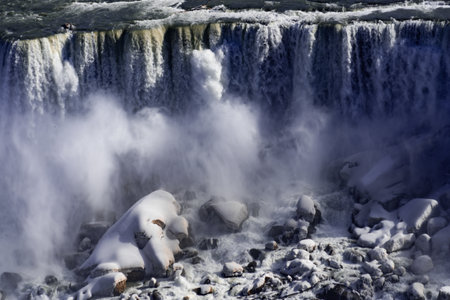 The roar of the waterfall.