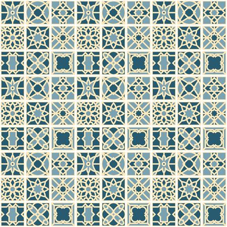 arabic vector pattern, web page background,surface texturesのイラスト素材