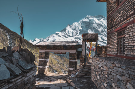 Idylic landscapeの写真素材