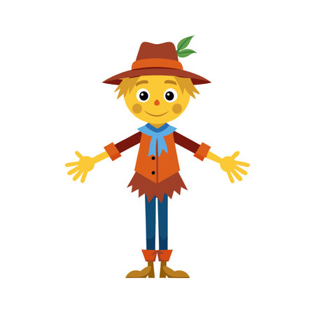 Beautiful Professional Cartoon Character Design Vector illustrationのイラスト素材