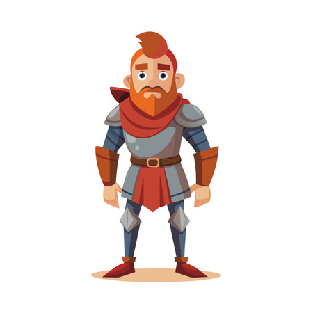 Beautiful Professional Cartoon Character Design Vector illustrationのイラスト素材