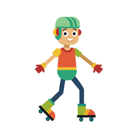 Beautiful Professional Cartoon Character Design Vector illustrationのイラスト素材