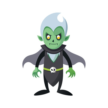 Beautiful Professional Cartoon Character Design Vector illustrationのイラスト素材