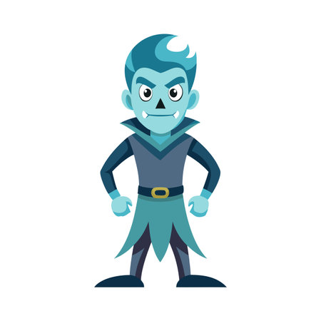 Beautiful Professional Cartoon Character Design Vector illustrationのイラスト素材