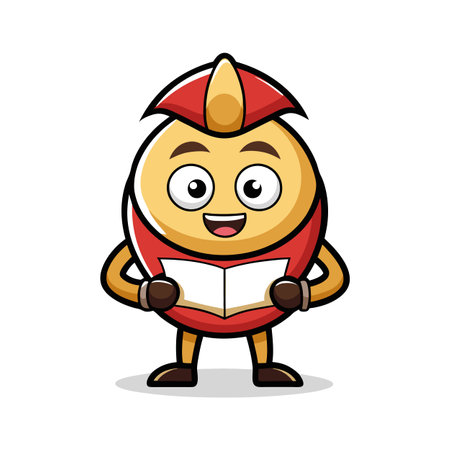Beautiful Professional Cartoon Character Design Vector illustrationのイラスト素材