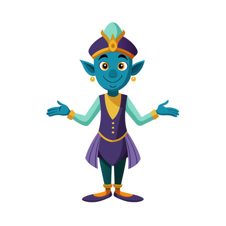 Beautiful Professional Cartoon Character Design Vector illustrationのイラスト素材