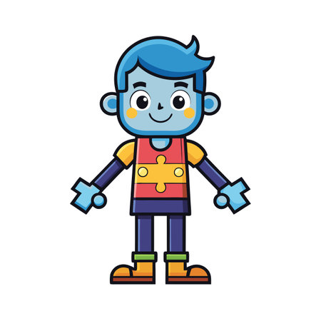 Beautiful Professional Cartoon Character Design Vector illustrationのイラスト素材
