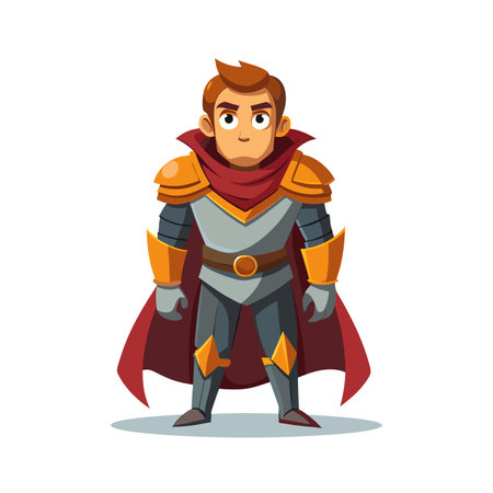 Beautiful Professional Cartoon Character Design Vector illustrationのイラスト素材