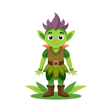 Beautiful Professional Cartoon Character Design Vector illustrationのイラスト素材
