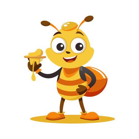 Beautiful Professional Cartoon Character Design Vector illustrationのイラスト素材