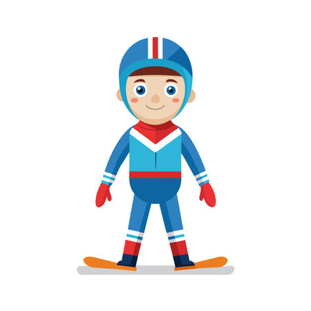 Beautiful Professional Cartoon Character Design Vector illustrationのイラスト素材