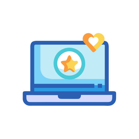 Laptop Icon Technology and Device Vector for UI Websites and Mobile Applicationsのイラスト素材