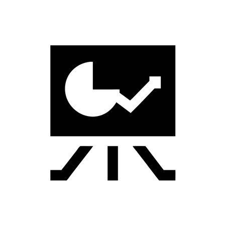 Graph Analytics Icon Business and Finance Vector for UI Websites and Mobile Applicationsのイラスト素材