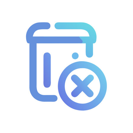 Delete and Trash Can Icon for User Interface Websites and Mobile Applicationsのイラスト素材