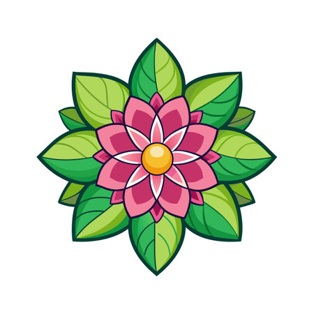 Flower Icon Floral Vector for UI Websites and Mobile Applicationsのイラスト素材