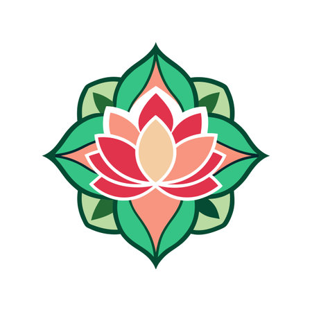 Flower Icon Floral Vector for UI Websites and Mobile Applicationsのイラスト素材
