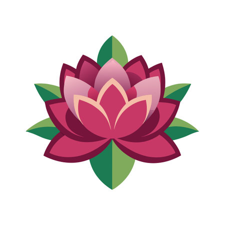 Flower Icon Floral Vector for UI Websites and Mobile Applicationsのイラスト素材