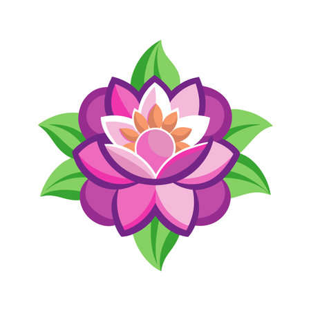 Flower Icon Floral Vector for UI Websites and Mobile Applicationsのイラスト素材