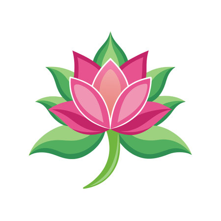 Flower Icon Floral Vector for UI Websites and Mobile Applicationsのイラスト素材