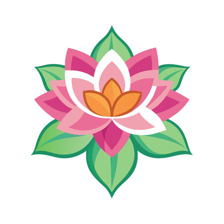 Flower Icon Floral Vector for UI Websites and Mobile Applicationsのイラスト素材