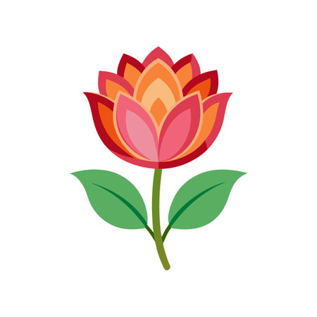 Flower Icon Floral Vector for UI Websites and Mobile Applicationsのイラスト素材