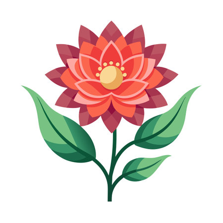 Flower Icon Floral Vector for UI Websites and Mobile Applicationsのイラスト素材