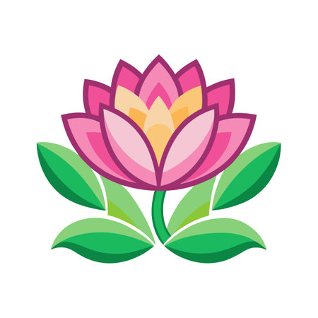 Flower Icon Floral Vector for UI Websites and Mobile Applicationsのイラスト素材