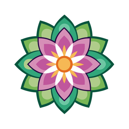 Flower Icon Floral Vector for UI Websites and Mobile Applicationsのイラスト素材