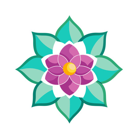 Flower Icon Floral Vector for UI Websites and Mobile Applicationsのイラスト素材