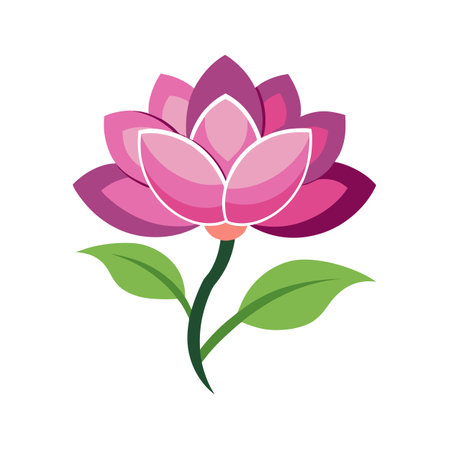 Flower Icon Floral Vector for UI Websites and Mobile Applicationsのイラスト素材
