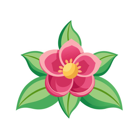Flower Icon Floral Vector for UI Websites and Mobile Applicationsのイラスト素材