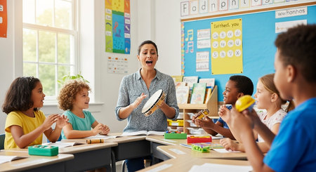 Education learning and Idea knowledge concepts of children with innovative technology and science in...