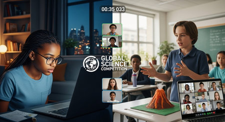 Education learning and Idea knowledge concepts of children with innovative technology and science in...