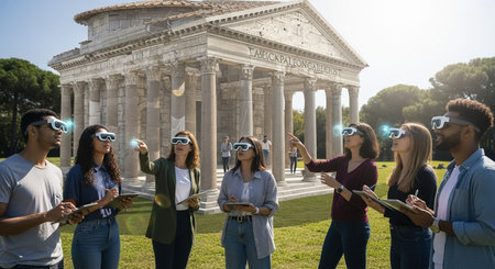 Education learning and Idea knowledge concepts of children with innovative technology and science in...