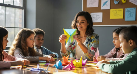 Education learning and Idea knowledge concepts of children with innovative technology and science in...