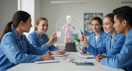 Education learning and Idea knowledge concepts of children with innovative technology and science in...