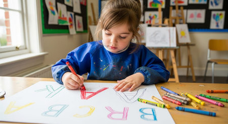 Education learning and Idea knowledge concepts of children with innovative technology and science in...