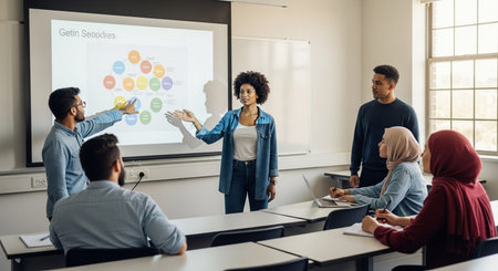 Education learning and Idea knowledge concepts of children with innovative technology and science in...