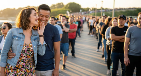 People and Emotions Images with various expressions in everyday life