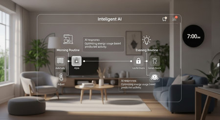 Artificial Intelligence AI Concept Imagesの写真素材