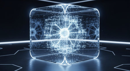 Machine Learning Concept Imagesの写真素材