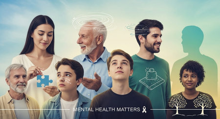 Mental Health and  Wellness Imagesの写真素材