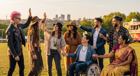 Group and Social Interaction imageの写真素材