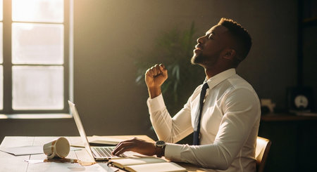 Business and remote work image