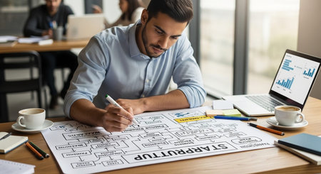 Business and remote work image