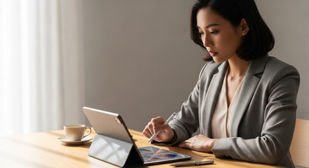 Business and remote work image