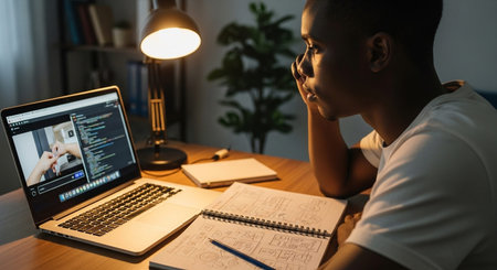 Business and remote work image
