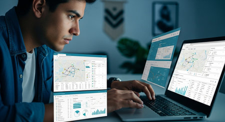 Business and remote work image