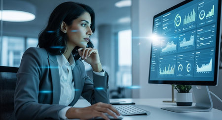Business and remote work image
